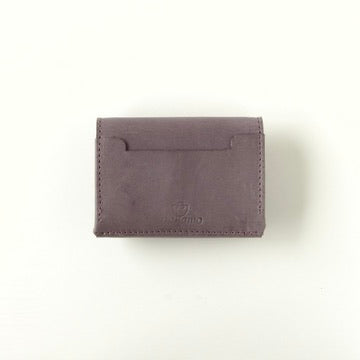 ラフにざっくり使える三つ折り財布（お札折らない） 【ca-miniW】| ライトグレー
