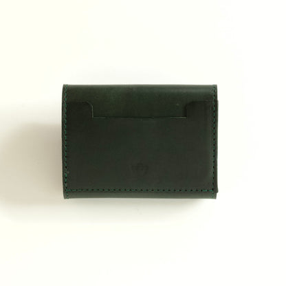 小さいカードサイズのコンパクトな三つ折り財布（お札折らない） | Italy 本革・レザー（メンズ・レディース）【ca-miW】ナチュラル